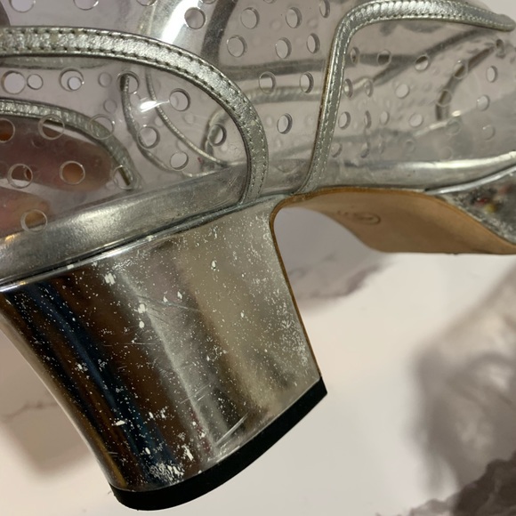 Chanel Clear Derby Shoes 37.5 - Picture 11 of 14